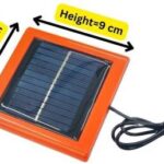 DIYtronics Mini Red Solar Panel Cell 70x70 Square Solar Panel