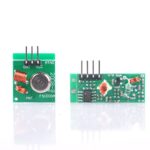 REES52 XY-MK-5V / XY-FST FS1000A 433Mhz RF Transmitter With Receiver 433Mhz Rf Transmitter and Receiver Module Kit 433Mhz Wireless Transmitter Receiver RX TX Module for Arduino/Arm/McU/Raspberry pi/Wireless DIY(pack of 6)