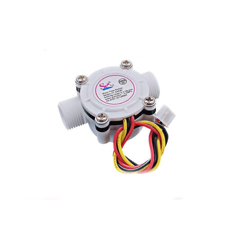 Water Flow Sensor (Sea) YFS402C Flowmeter G3/8 0.3- 10L/min 5-18V